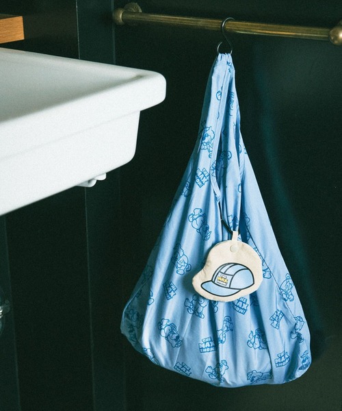 BAYFLOW（ベイフロー）の「【THE MAX SHOW!】ポーチインエコバック（エコバッグ/サブバッグ・レディース・イエロー/スカイブルー/グリーン・0）」の2枚目の写真