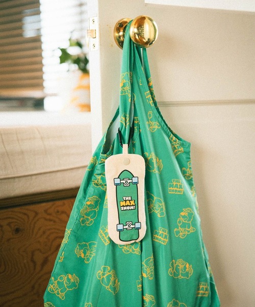 BAYFLOW（ベイフロー）の「【THE MAX SHOW!】ポーチインエコバック（エコバッグ/サブバッグ・レディース・イエロー/スカイブルー/グリーン・0）」の6枚目の写真