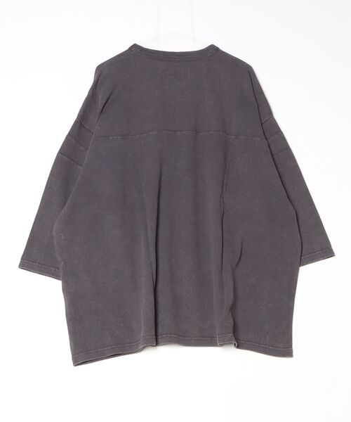 FAT(エフエイティー)の「D.C.BOWL(Tシャツ/カットソー・メンズ・チャコールグレー/グリーン/ネイビー・JUMBO(XXL)/FAT(XL)/SKINNY(L)/TITCH(M))」の4枚目の写真