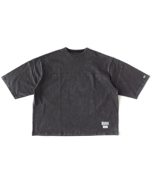 FAT(エフエイティー)の「D.C.BOWL(Tシャツ/カットソー・メンズ・チャコールグレー/グリーン/ネイビー・JUMBO(XXL)/FAT(XL)/SKINNY(L)/TITCH(M))」の1枚目の写真