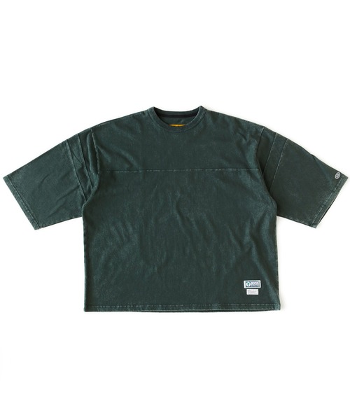 FAT(エフエイティー)の「D.C.BOWL(Tシャツ/カットソー・メンズ・チャコールグレー/グリーン/ネイビー・JUMBO(XXL)/FAT(XL)/SKINNY(L)/TITCH(M))」の2枚目の写真