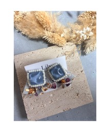 【Lily accessory】インド刺繡イヤリング(MA)