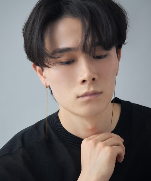 Jouete(ジュエッテ)の「イヤリング ベネチアンチェーン(イヤリング・レディース・ブラウン・FREE)」の6枚目の写真