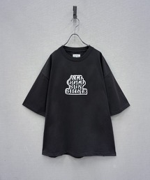 Nilway（ニルウェイ）の「高密度編み TC度詰め天竺 モード古着風 アソートプリントTシャツ（Tシャツ/カットソー）」