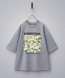 Nilway（ニルウェイ）の「高密度編み TC度詰め天竺 モード古着風 アソートプリントTシャツ（Tシャツ/カットソー）」