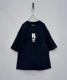 Nilway（ニルウェイ）の「高密度編み TC度詰め天竺 モード古着風 アソートプリントTシャツ（Tシャツ/カットソー）」