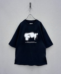 Nilway（ニルウェイ）の「高密度編み TC度詰め天竺 モード古着風 アソートプリントTシャツ（Tシャツ/カットソー）」
