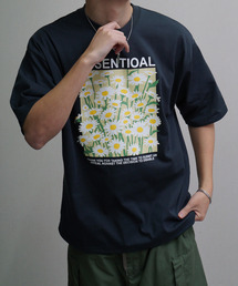 Nilway（ニルウェイ）の「【NILWAY】TC度詰め天竺アソートプリントTシャツ（Tシャツ/カットソー）」