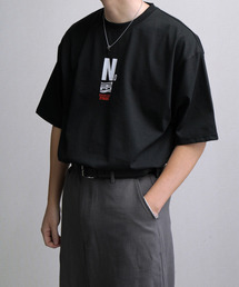 Nilway（ニルウェイ）の「【NILWAY】TC度詰め天竺アソートプリントTシャツ（Tシャツ/カットソー）」