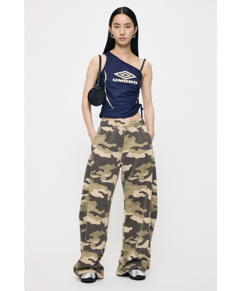 MOUSSY（マウジー）の「U/M ONE SHOULDER タンクトップ（タンクトップ・レディース・ネイビー/ライトイエロー・FREE）」の11枚目の写真
