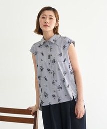 新品！イエッカヴェッカ✨ブラウス&amp;ノーリーズストライプブラウス YECCA VECCA（イェッカヴェッカ）の「ストライプフリルシャツ（シャツ