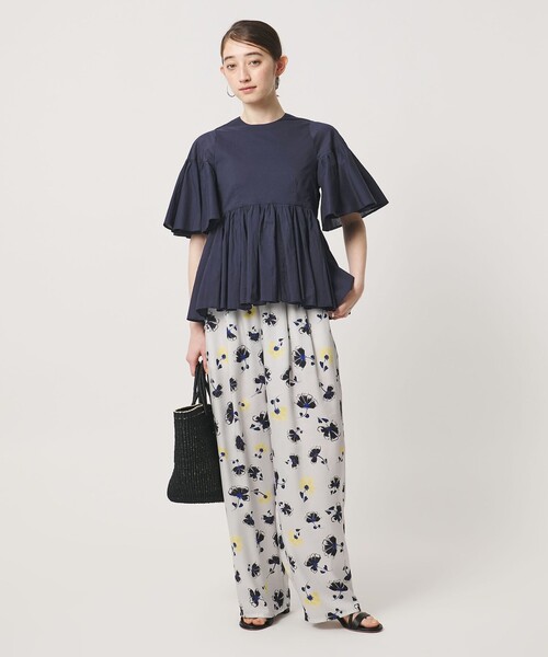 MARIHA(マリハ)の「【一部別注】<MARIHA>フリージアのブラウス(シャツ/ブラウス・レディース・ネイビー/ライトピンク・36)」の22枚目の写真