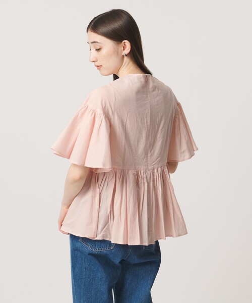 MARIHA(マリハ)の「【一部別注】<MARIHA>フリージアのブラウス(シャツ/ブラウス・レディース・ネイビー/ライトピンク・36)」の20枚目の写真
