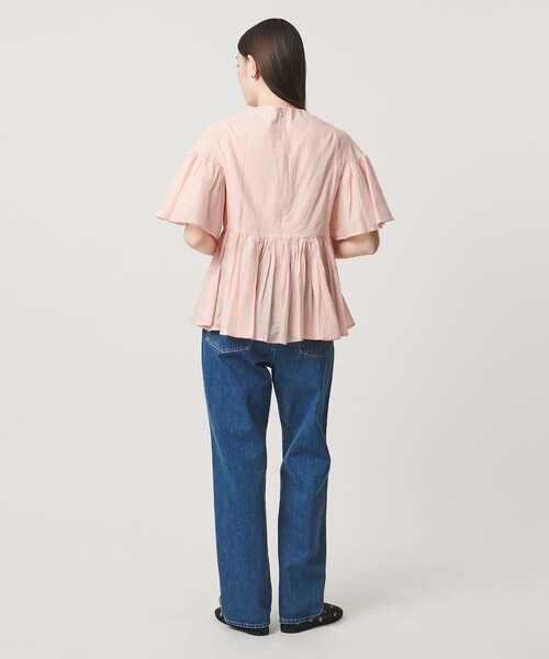 MARIHA(マリハ)の「【一部別注】<MARIHA>フリージアのブラウス(シャツ/ブラウス・レディース・ネイビー/ライトピンク・36)」の17枚目の写真