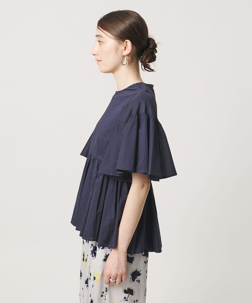 MARIHA(マリハ)の「【一部別注】<MARIHA>フリージアのブラウス(シャツ/ブラウス・レディース・ネイビー/ライトピンク・36)」の15枚目の写真