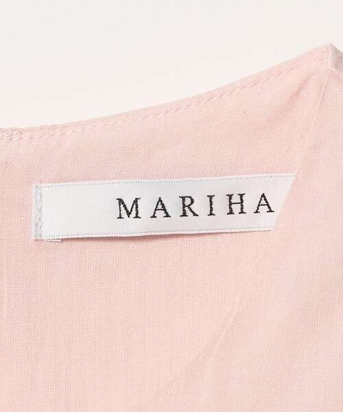 MARIHA(マリハ)の「【一部別注】<MARIHA>フリージアのブラウス(シャツ/ブラウス・レディース・ネイビー/ライトピンク・36)」の4枚目の写真