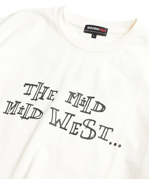 BRANDALISED(ブランダライズド)の「BRANDALISED (ブランダライズド) Tシャツ 半袖 バンクシー カットソー Angel Herats BR26SU05D12 バックプリント メンズ レディース(Tシャツ/カットソー・メンズ・ホワイト/ブラック/ブラウン・LL/L/M)」の15枚目の写真