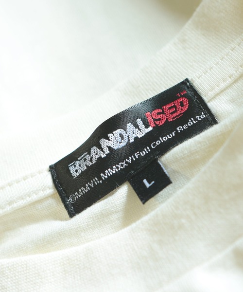 BRANDALISED(ブランダライズド)の「BRANDALISED (ブランダライズド) Tシャツ 半袖 バンクシー カットソー Angel Herats BR26SU05D12 バックプリント メンズ レディース(Tシャツ/カットソー・メンズ・ホワイト/ブラック/ブラウン・LL/L/M)」の11枚目の写真