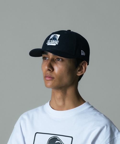NEW ERA（ニューエラ）の「XLARGE×NEW ERA OG SNAPBACK CAP（キャップ・メンズ・オフホワイト/ブラック/ネイビー・ONE SIZE）」の5枚目の写真