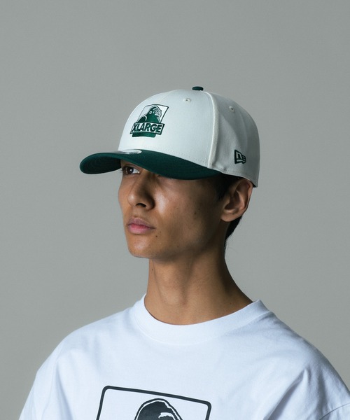 NEW ERA（ニューエラ）の「XLARGE×NEW ERA OG SNAPBACK CAP（キャップ・メンズ・オフホワイト/ブラック/ネイビー・ONE SIZE）」の4枚目の写真
