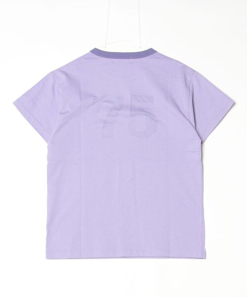 AVIREX(アヴィレックス)の「《直営店限定》RINGER BURNOUT PRINT T-SHIRT(Tシャツ/カットソー・レディース・パープル/ライトブラウン/グレー・F)」の12枚目の写真