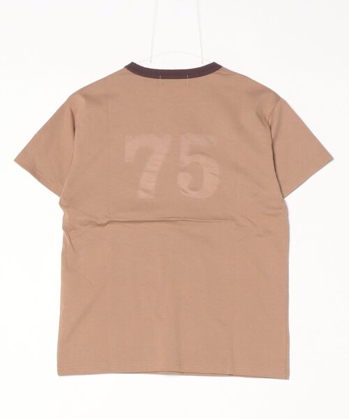AVIREX(アヴィレックス)の「《直営店限定》RINGER BURNOUT PRINT T-SHIRT(Tシャツ/カットソー・レディース・パープル/ライトブラウン/グレー・F)」の13枚目の写真