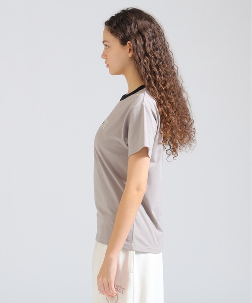 AVIREX(アヴィレックス)の「《直営店限定》RINGER BURNOUT PRINT T-SHIRT(Tシャツ/カットソー・レディース・パープル/ライトブラウン/グレー・F)」の19枚目の写真