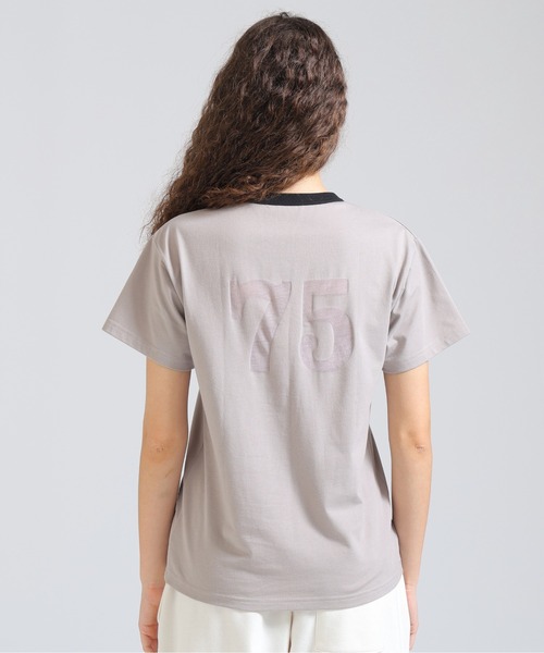 AVIREX(アヴィレックス)の「《直営店限定》RINGER BURNOUT PRINT T-SHIRT(Tシャツ/カットソー・レディース・パープル/ライトブラウン/グレー・F)」の20枚目の写真