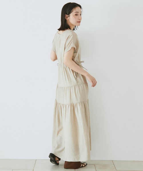 Doux archives(ドゥアルシーヴ)の「【セルフカット】セミフレアリブパンツ(その他パンツ・レディース・チャコールグレー/アイボリー/ブラウン/ブラック・FREE)」の17枚目の写真
