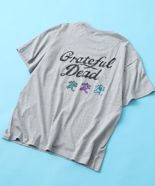FUNALIVE(ファンアライブ)の「GRATEFULDEAD グレイトフルデッド BIG T 半袖(Tシャツ/カットソー・メンズ・チャコール/ネイビー/グレー系その他/ブラック/オフホワイト/杢グレー/ダークグリーン/ホワイト系その他・XL/M/L)」の4枚目の写真