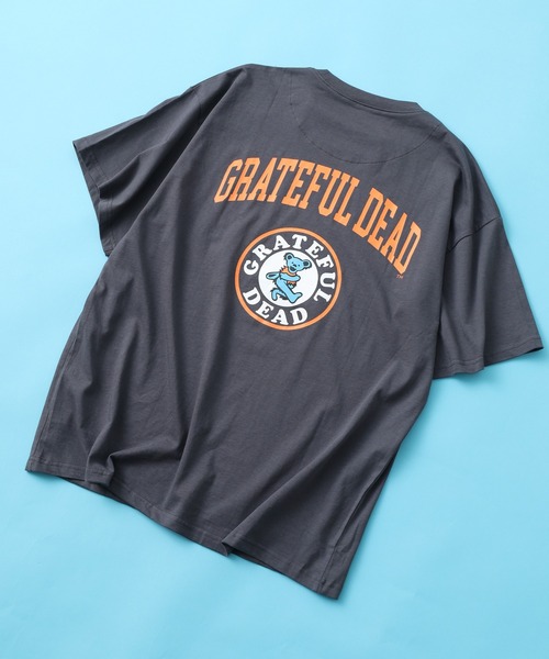 FUNALIVE(ファンアライブ)の「GRATEFULDEAD グレイトフルデッド BIG T 半袖(Tシャツ/カットソー・メンズ・チャコール/ネイビー/グレー系その他/ブラック/オフホワイト/杢グレー/ダークグリーン/ホワイト系その他・XL/M/L)」の5枚目の写真