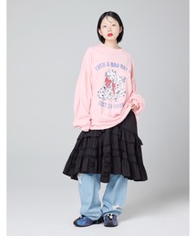 Little sunny bite（リトルサニーバイト）の「【8】【it】【Little Sunny Bite】animal long tee（Tシャツ/カットソー）」