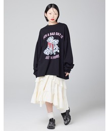 Little sunny bite（リトルサニーバイト）の「【8】【it】【Little Sunny Bite】animal long tee（Tシャツ/カットソー）」