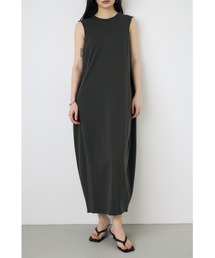 【身長/骨格別着用画像あり】オーバルカットワンピース 春服 夏服 ノースリーブ