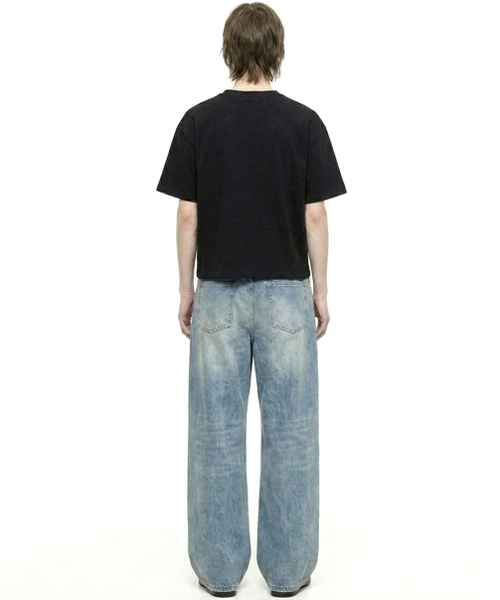REBRENNER(リブレンナー)の「DTF ウィークエンドバイブ クールコットンクロップ半袖Tシャツ ホワイト(Tシャツ/カットソー・メンズ・ホワイト・MEDIUM/LARGE/X-LARGE)」の8枚目の写真