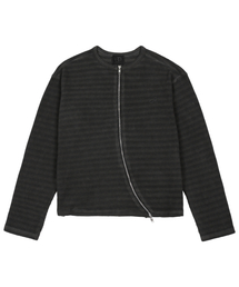 BP2 DISORDER（ビーピーツーディスオーダー）の「ストライプレイヤーカーディガンチャコール（カーディガン/ボレロ）」