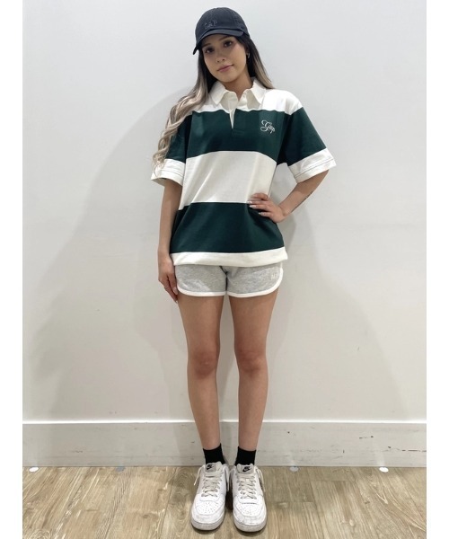 GAP（ギャップ）の「リラックスフィット GAPロゴ ラグビーシャツ（ポロシャツ・メンズ・ネイビー/オフホワイト/ブラック/グリーン・XL/L/S/M/XS）」の6枚目の写真