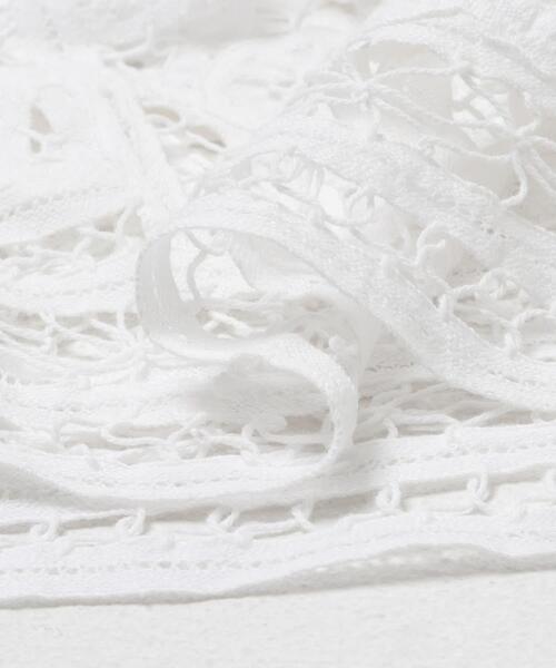 URBAN RESEARCH DOORS(アーバンリサーチドアーズ)の「Batten Lace Cotton Blouse(シャツ/ブラウス・レディース・オフホワイト・FREE)」の10枚目の写真
