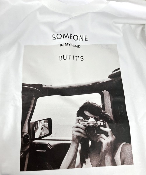 JOHNNY WOLF(ジョニーウルフ)の「FITTOA オーバーサイズ プリント Tシャツ(Tシャツ/カットソー・メンズ・ブラック系2/ホワイト系3/ホワイト系2/ホワイト系1/ブラック×レッド/ブラック/ブラック系1/ホワイト/パープル系その他/ブルー系その他・M/XL/L)」の13枚目の写真