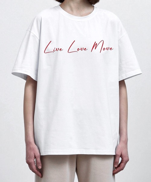 JOHNNY WOLF(ジョニーウルフ)の「FITTOA オーバーサイズ プリント Tシャツ(Tシャツ/カットソー・メンズ・ブラック系2/ホワイト系3/ホワイト系2/ホワイト系1/ブラック×レッド/ブラック/ブラック系1/ホワイト/パープル系その他/ブルー系その他・M/XL/L)」の18枚目の写真