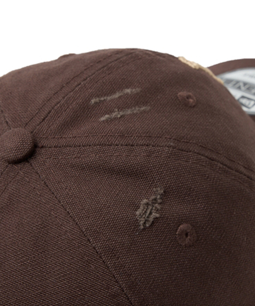 Spick & Span(スピックアンドスパン)の「NEW ERA / ニューエラ Dameged Duck Canvas(キャップ・レディース・ブラウン/ネイビー・FREE)」の9枚目の写真