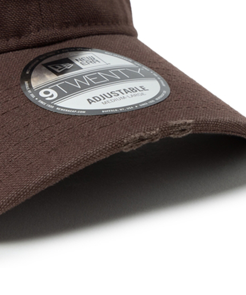 Spick & Span(スピックアンドスパン)の「NEW ERA / ニューエラ Dameged Duck Canvas(キャップ・レディース・ブラウン/ネイビー・FREE)」の11枚目の写真