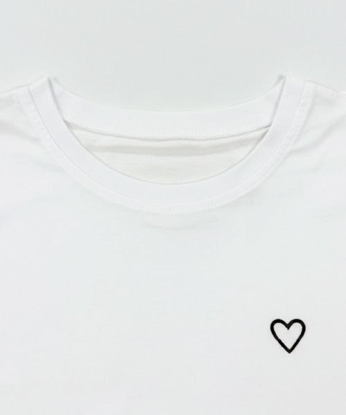 coca(coca)(コカ)の「フレンチスリーブ刺繍Tシャツ(Tシャツ/カットソー・レディース・A/B/D/C・L/M/S/XL)」の19枚目の写真