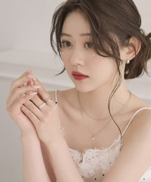 Ms.yuu by Nothing And Others（ミスユーバイナッシングアンドアザーズ）の「【りんかさん着用】Ms.yuu by Nothing And Others/ミックスラインリング（リング）」