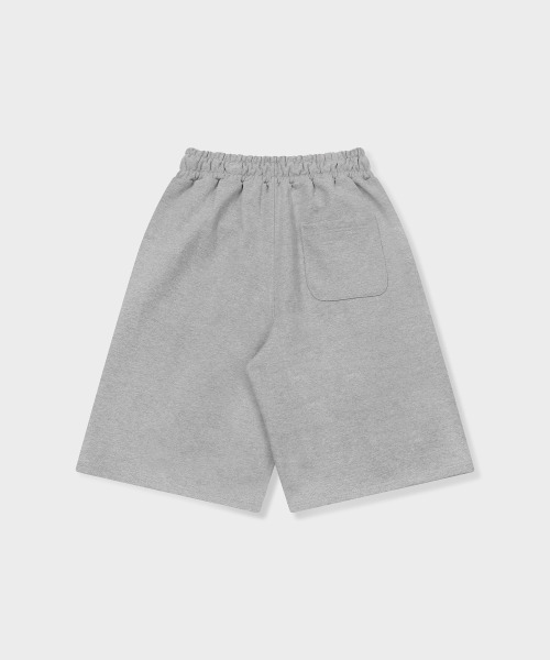 GRUNDEN(グルンデン)の「HAND WORK SWEATSHORTS (MELANGE GREY)(その他パンツ・レディース・その他・1/2)」の3枚目の写真