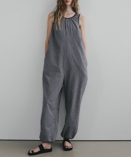 サロペット・オーバーオール・オールインワン anuke Cutoff Bare Combinaison anuke（アンヌーク）の「anuke Cutoff Bare Combinaison カットオフ