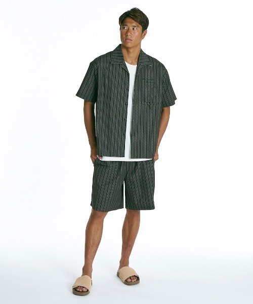 Quiksilver(クイックシルバー)の「クイックシルバー QUIKSILVER SIGN BAGGY SHORTS(その他パンツ・メンズ・チャコールグレー/ブラック・M/L/LL)」の5枚目の写真
