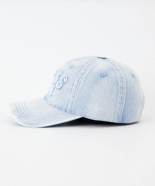 Guess（ゲス）の「【WEB限定】[GUESS/ゲス] ウォッシュドデニムキャップ（キャップ・レディース・ブルー・ONE SIZE）」の4枚目の写真