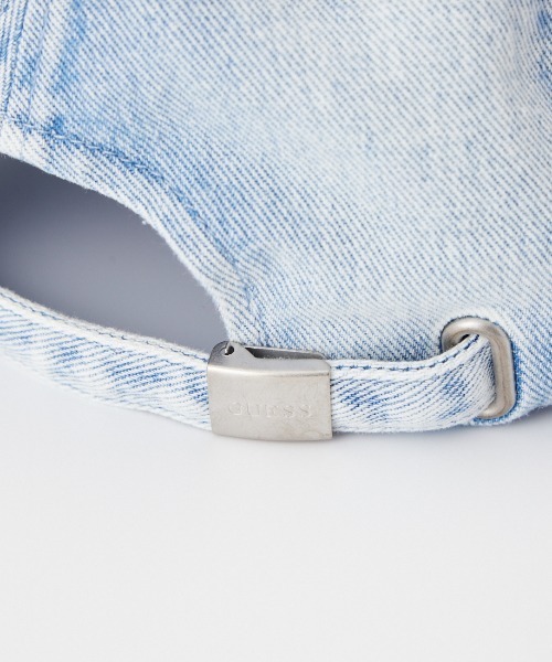 Guess（ゲス）の「【WEB限定】[GUESS/ゲス] ウォッシュドデニムキャップ（キャップ・レディース・ブルー・ONE SIZE）」の8枚目の写真