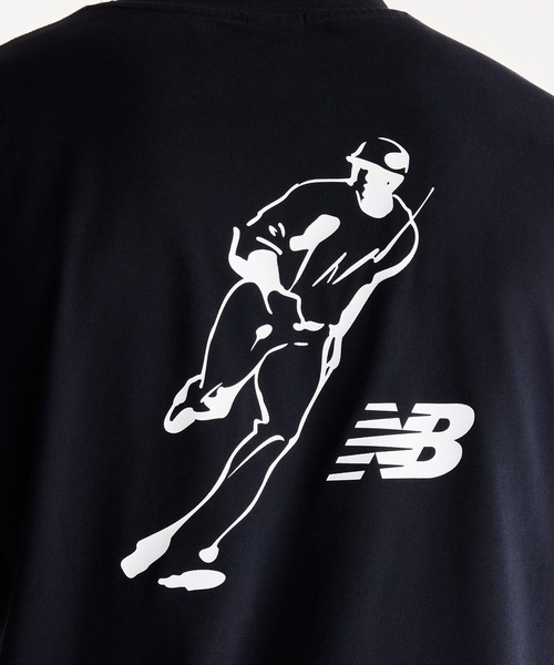 NEW BALANCE(ニューバランス)の「大谷翔平オールウェイズオンロゴ半袖Tシャツ(Tシャツ/カットソー・メンズ・ブラック/グレイッシュブルー/ホワイト・SMALL/XXX-LARGE/XX-LARGE/X-LARGE/LARGE/MEDIUM)」の10枚目の写真